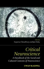 book Critical Neuroscience: A Handbook of the Social and Cultural Contexts of Neuroscience