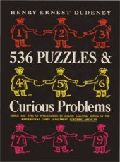 book 536 Puzzles and Curious Problems