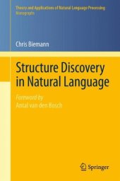 book Structure Discovery in Natural Language