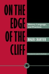 book On the Edge of the Cliff: History, Language and Practices (Parallax: Re-visions of Culture and Society)