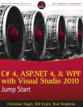 book C# 4, ASP.NET 4, and WPF, with Visual Studio 2010 Jump Start