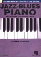 book Jazz-Blues Piano: The Complete Guide with CD! Hal Leonard Keyboard Style Series