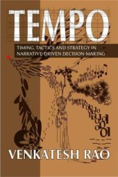 book Tempo: timing, tactics and strategy in narrative-driven decision-making