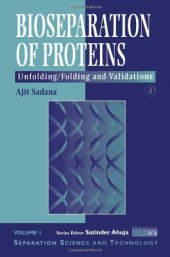 book Bioseparation of Proteins: Unfolding/Folding and Validations