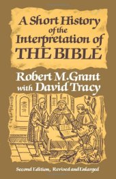 book A Short History of the Interpretation of the Bible