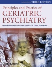 book Principles and Practice of Geriatric Psychiatry