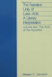 book The Narrative unity of Luke-Acts: a literary interpretation. Vol. 2: The Acts of the Apostles