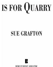 book Q Is for Quarry