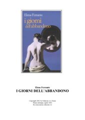 book I giorni dell'abbandono