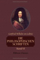 book Die philosophischen Schriften: Band VI