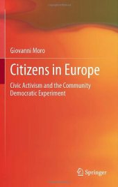 book Citizens in Europe: Civic Activism and the Community Democratic Experiment