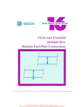 book Flush and extended multiple-row moment end-plate connections