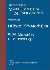 book Hilbert C*-Modules (Translations of Mathematical Monographs)