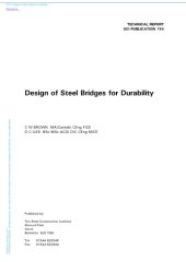 book Design of Steel Bridges for Durability: Technical Report