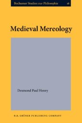 book Medieval Mereology