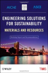 book Engineering Solutions for Sustainability: Materials and Resources