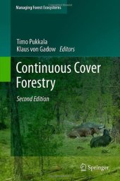 book Continuous Cover Forestry