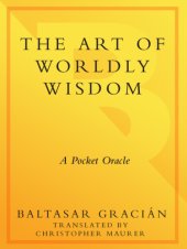 book The Art of Worldly Wisdom