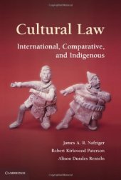 book Cultural Law: International, Comparative, and Indigenous