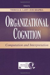 book Organizational cognition: computation and interpretation