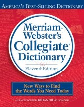 book Merriam-Webster's Collegiate Dictionary, 11th Edition