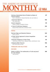 book The American Mathematical Monthly, Volume 119, Number 2, February 2012