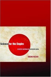 book Science for the Empire: Scientific Nationalism in Modern Japan