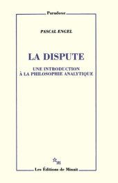 book La dispute