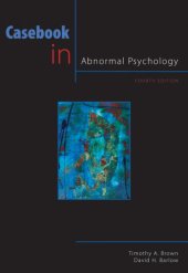 book Casebook in Abnormal Psychology, 4th Edition