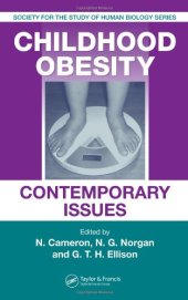 book Childhood Obesity: Contemporary Issues (Society for the Study of Human Biology)