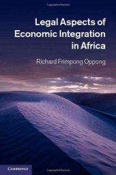 book Legal Aspects of Economic Integration in Africa