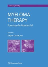 book Myeloma Therapy: Pursuing the Plasma Cell