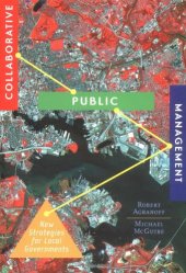 book Collaborative Public Management: New Strategies for Local Governments (American Governance and Public Policy series)