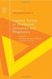 book Current Trends in Diachronic Semantics and Pragmatics