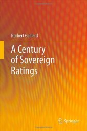 book A Century of Sovereign Ratings