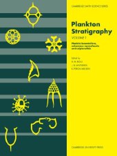 book Plankton stratigraphy: Planktic foraminifera, calcareous nannofossils and calpionellids