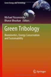 book Green Tribology: Biomimetics, Energy Conservation and Sustainability