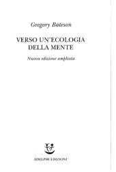 book Verso un'ecologia della mente