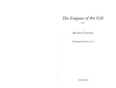 book The enigma of the gift