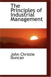 book The Principles of Industrial Management