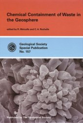 book Chemical containment of waste in the geosphere