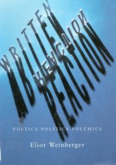 book Written Reaction: Poetics Politics Polemics (1979-1995)