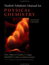 book Student solutions manual for Physical chemistry