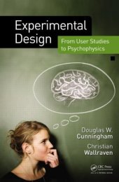 book Experimental Design: From User Studies to Psychophysics