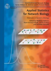 book Applied Statistics for Network Biology: Methods in Systems Biology