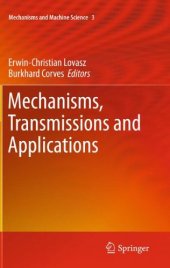 book Mechanisms, Transmissions and Applications