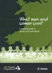 book What men and women want: a practical guide to gender and participation