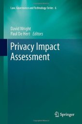 book Privacy Impact Assessment