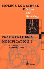 book Post-Synthesis Modification I (Molecular Sieves) (v. 1)