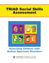 book Assessing Children with Autism Spectrum Disorders